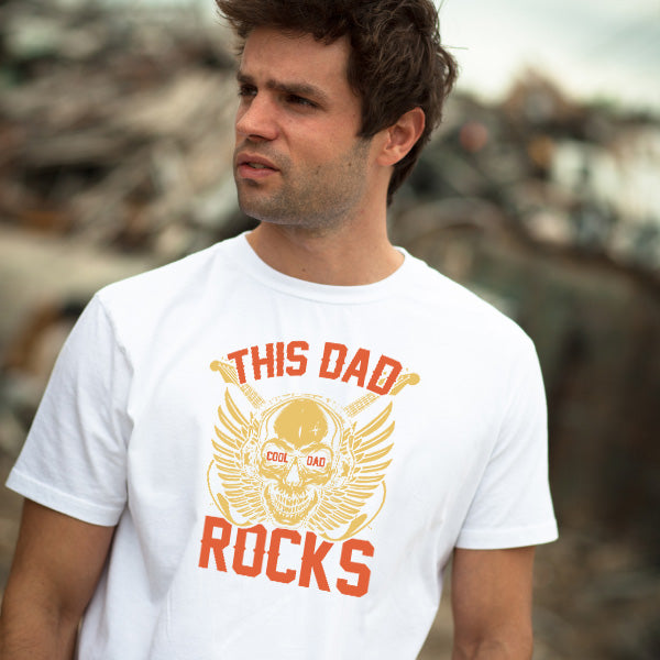 Dad Cooldad Rocks T-Shirt | Unisex | Dad's Favorites