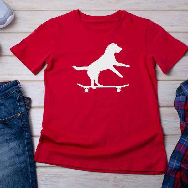 Unisex "Dog Can Skate" T-Shirt for Dog Lovers - Shop Now