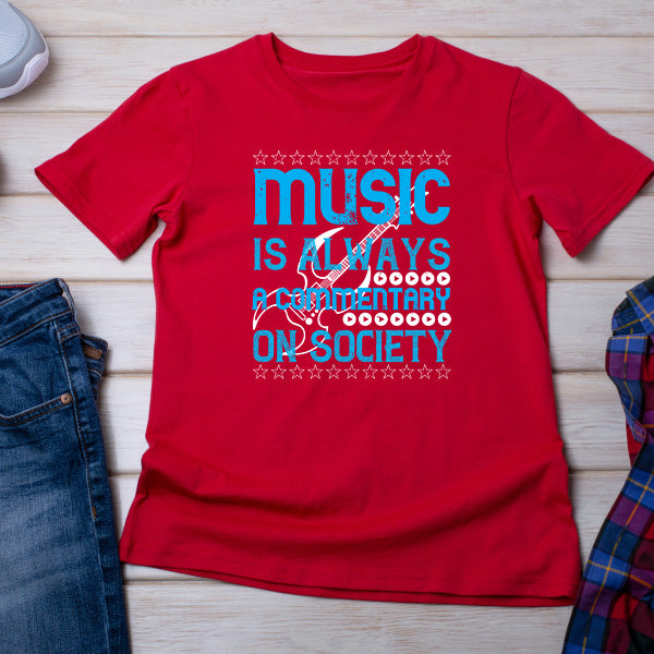 Music Commentary Unisex T-Shirt | Ideal for Music Lovers