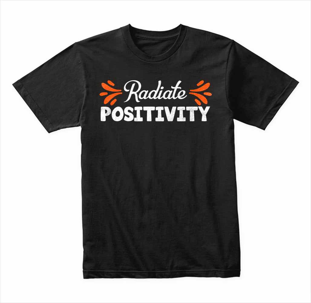 Radiate Positivity Unisex T-Shirt | Motivational Equestrian Wear