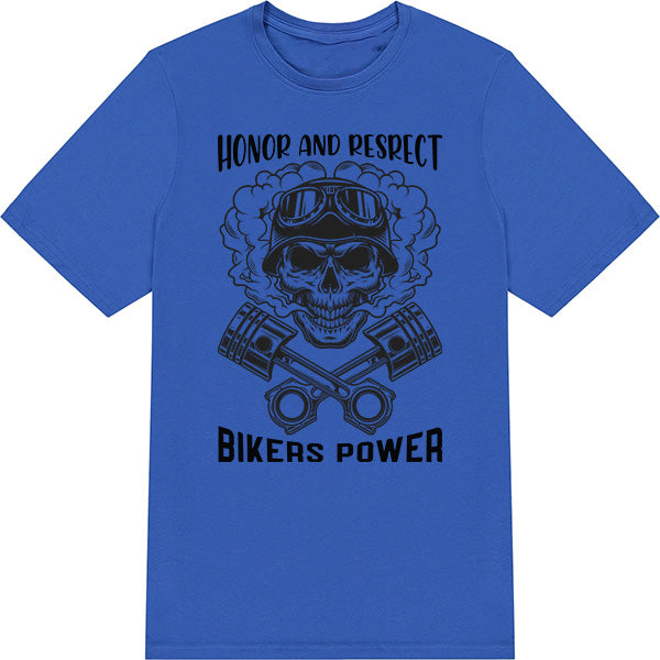 Honor & Respect Bikers Unisex T-Shirt | Motorcycle Enthusiasts