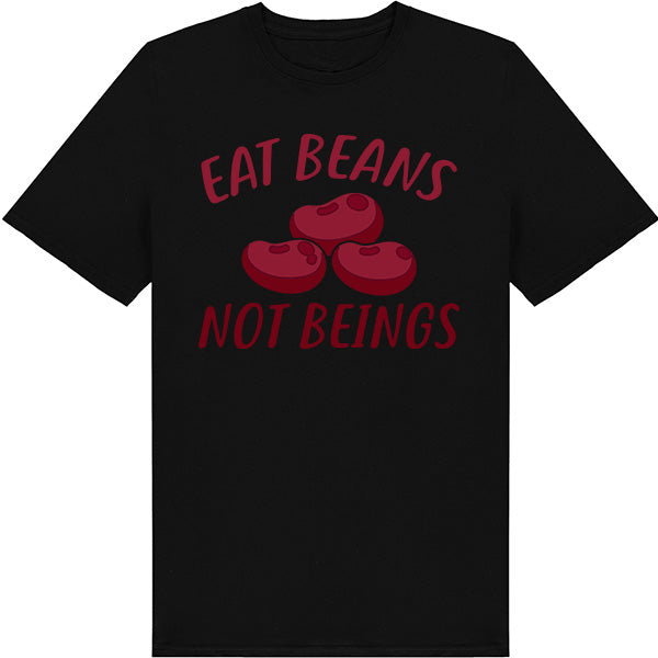 "Eat Beans Not Beings" Vegan T-Shirt | Unisex Equestrian Apparel