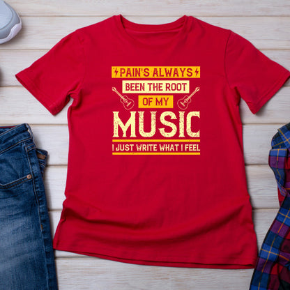 Pain's Root Music T-Shirt | Perfect for Music Lovers