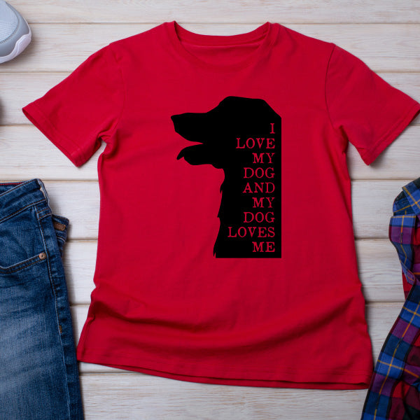 "I Love My Dog" Unisex T-Shirt | Perfect for Dog Lovers