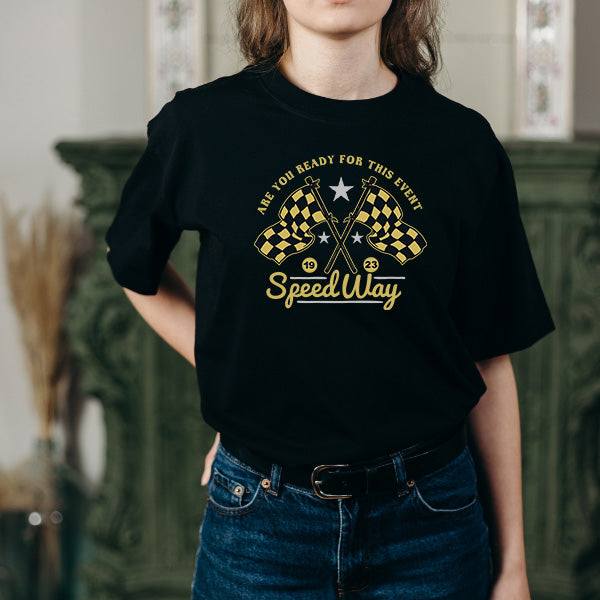 Event Speedway Unisex T-Shirt for Motorcycle Fans - Shop Now