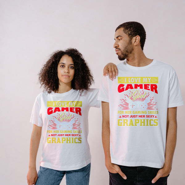 "I Love My Gamer" Unisex T-Shirt | Premium Gaming Apparel