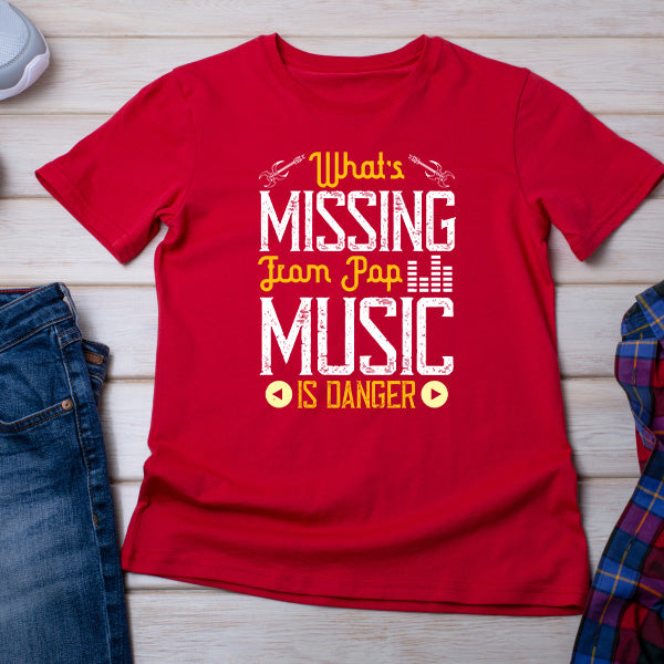 "What's Missing From Pop Music" Unisex T-Shirt | Music Lovers