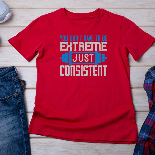 Unisex 'Consistent' T-Shirt | Fitness Focus Collection