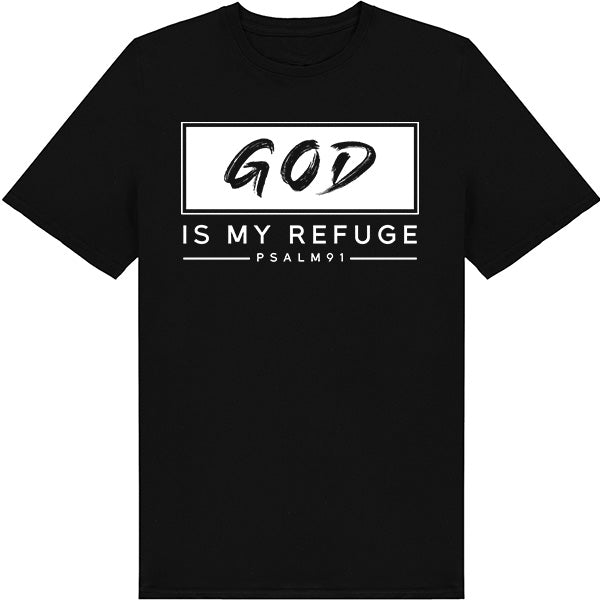 "God Is My Refuge" Unisex T-Shirt | Christian Equestrian Apparel