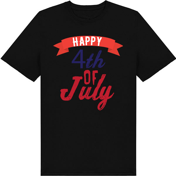 Happy 4th of July Unisex T-Shirt | Perfect for Festivities