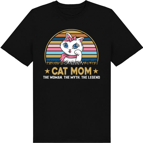 Cat Mom Unisex T-Shirt - Exclusive Cat Collection