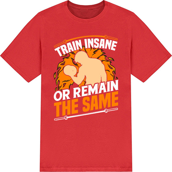 "Train Insane Or Remain The Same" Unisex T-Shirt - Gym Essential