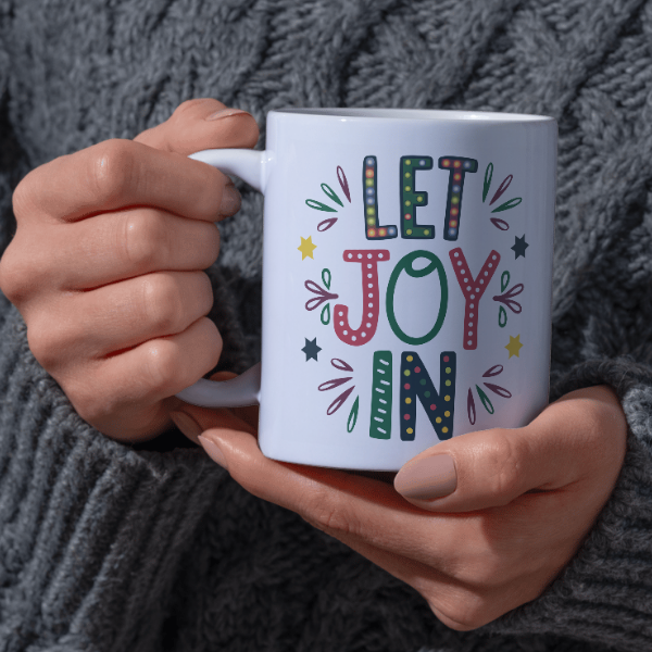 Shop the Joyful Christmas Self-Care Mug for a Festive Touch