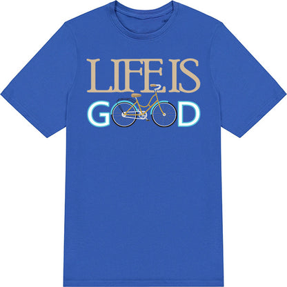 Life Is Good Unisex T-Shirt | Bicycle Adventures | Shop Now