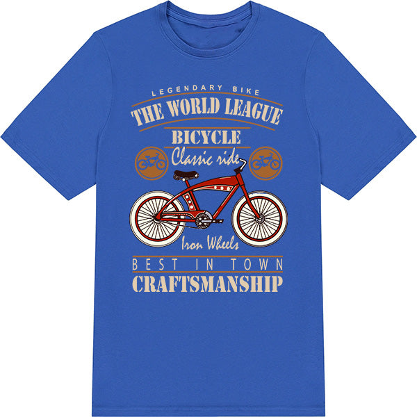 Legendary Bike World League Unisex T-Shirt | Bicycle Adventures