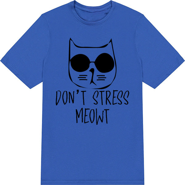 "Don't Stress Meowt" Unisex T-Shirt | Exclusive Cat Collection