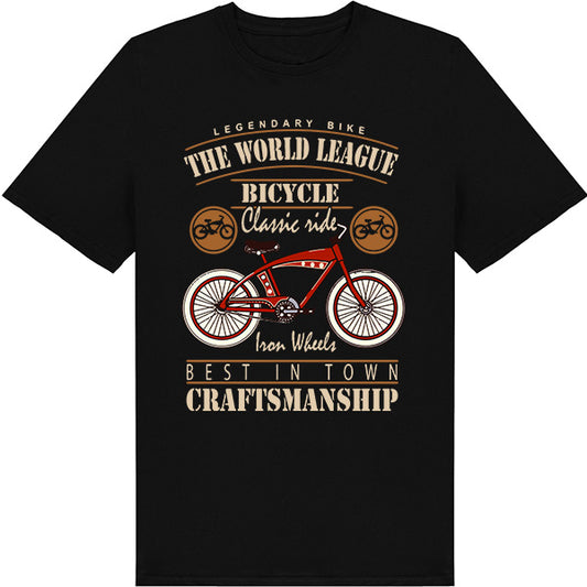 Legendary Bike World League Unisex T-Shirt | Bicycle Adventures