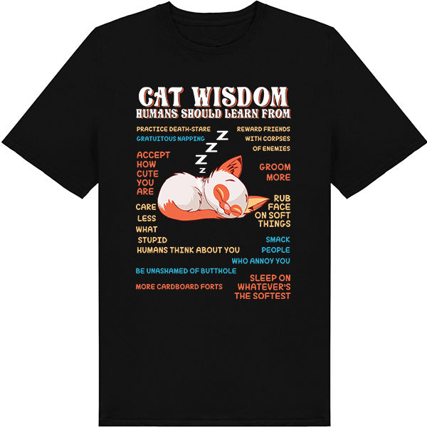 Cat Wisdom Unisex T-Shirt | Exclusive Equestrian Collection