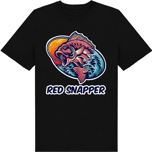 Red Snapper Unisex T-Shirt | Ideal for Fishing Fans