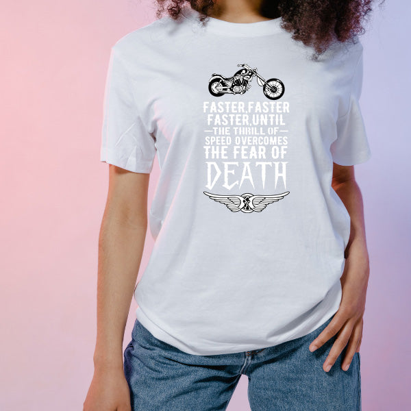 Thrill of Speed Unisex T-Shirt | Perfect for Bikers