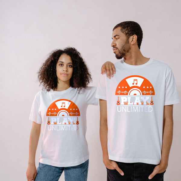 Play Unlimited Unisex T-Shirt | Ideal for Music Lovers