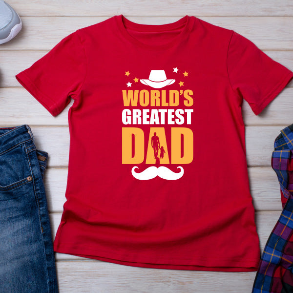 World's Greatest Dad T-Shirt | Unisex | Dad's Favorites