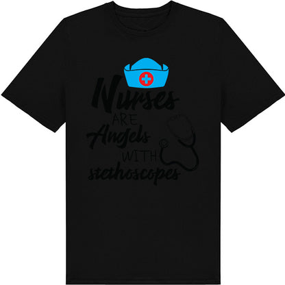 "Nurses Are Angels" Unisex T-Shirt | Celebrate Nurse Pride