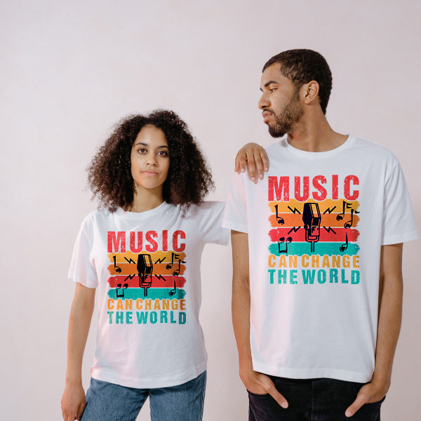 Music Can Change The World V2 T-Shirt | Unisex & Stylish