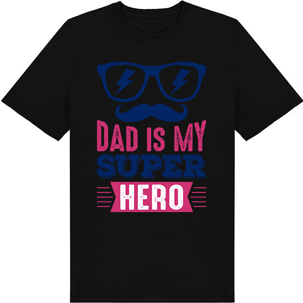 "Dad Is My Super Hero" Unisex T-Shirt | Equestrian Apparel