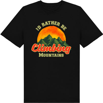 "I'd Rather Be Climbing" T-Shirt | Ideal for Camping Adventures