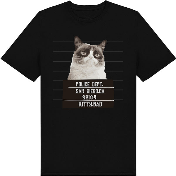 Police Dept San Kitty Unisex T-Shirt | Exclusive Cat Tee