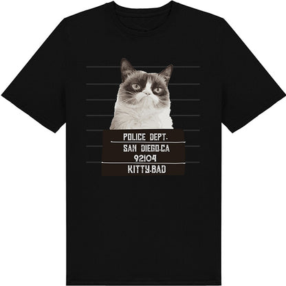 Police Dept San Kitty Unisex T-Shirt | Exclusive Cat Tee