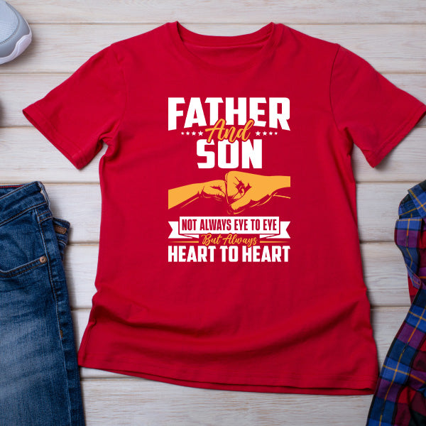 Father & Son Heartfelt Connection T-Shirt | Dad's Favorites