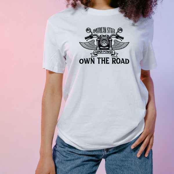 American Steel Unisex T-Shirt | Ideal for Motorcycle Fans