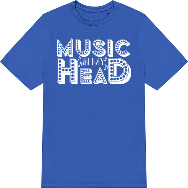 Music Head Unisex T-Shirt | Ideal for Music Lovers