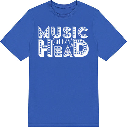 Music Head Unisex T-Shirt | Ideal for Music Lovers