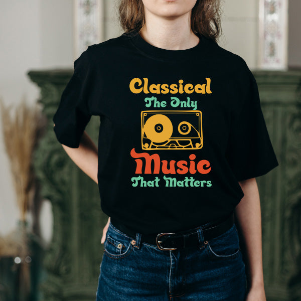 Classical Music Lover Unisex T-Shirt - Equestrian Style