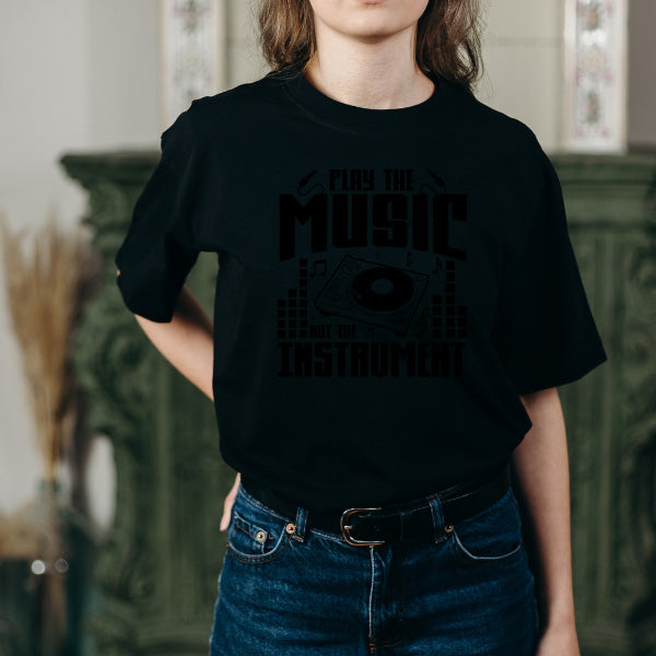 Play The Music T-Shirt | Unisex | Perfect for Music Lovers