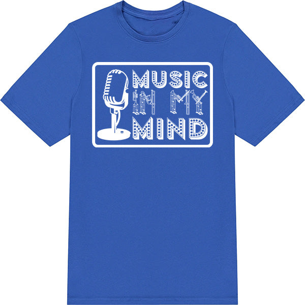 "Music In My Mind" Unisex T-Shirt | Ideal for Music Lovers