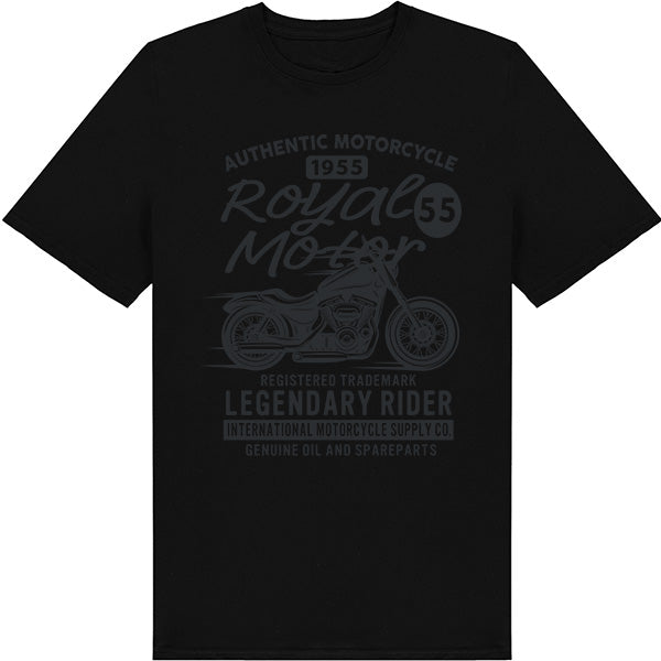 Authentic 1955 Royal 55 Motorcycle Unisex T-Shirt | Equestrian