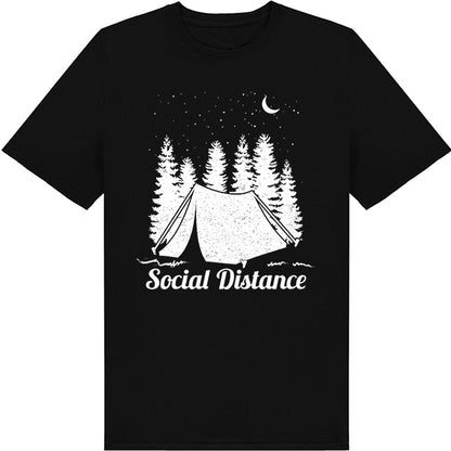 Social Distance Unisex T-Shirt | Ideal for Camping Adventures