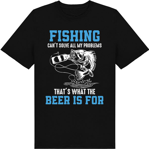 Fishing & Beer Unisex T-Shirt | Perfect for Anglers