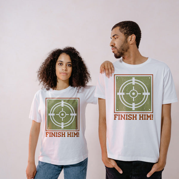 Finish Him Unisex T-Shirt | Premium Equestrian Apparel