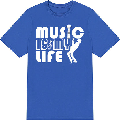 "Music Is My Life" Unisex T-Shirt | Ideal for Music Lovers