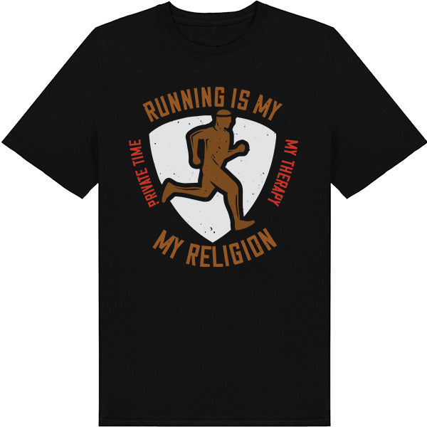 Running Is My Therapy T-Shirt | Unisex Runner's Edition