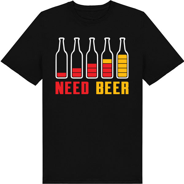 "I Need Beer" Unisex T-Shirt | Equestrian & Beer Lovers