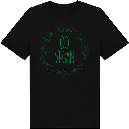 Go Vegan Unisex T-Shirt | Embrace Vegan Vibes | Equestrian Apparel