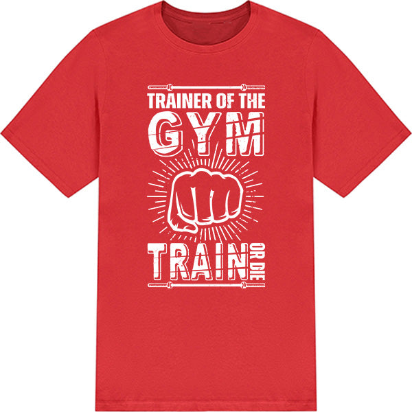 Unisex Gym Trainer T-Shirt - Train or Die V2 | Equestrian Gear