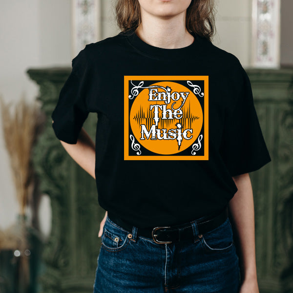 "Enjoy The Music" Unisex T-Shirt | Ideal for Music Lovers