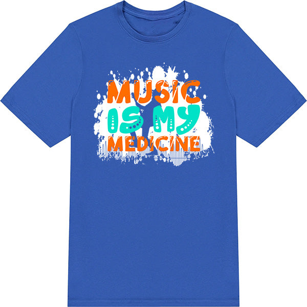 "Music Is My Medicine" Unisex T-Shirt | Equestrian Apparel